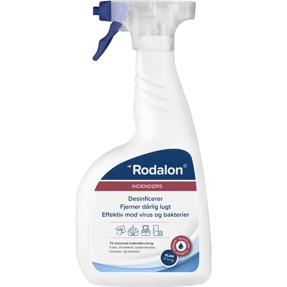 Overfladedesinfektion, Rodalon, 750 ml, Benzalkoniumchlorid, mod skimmelsvamp og dårlig lugt (1 stk)