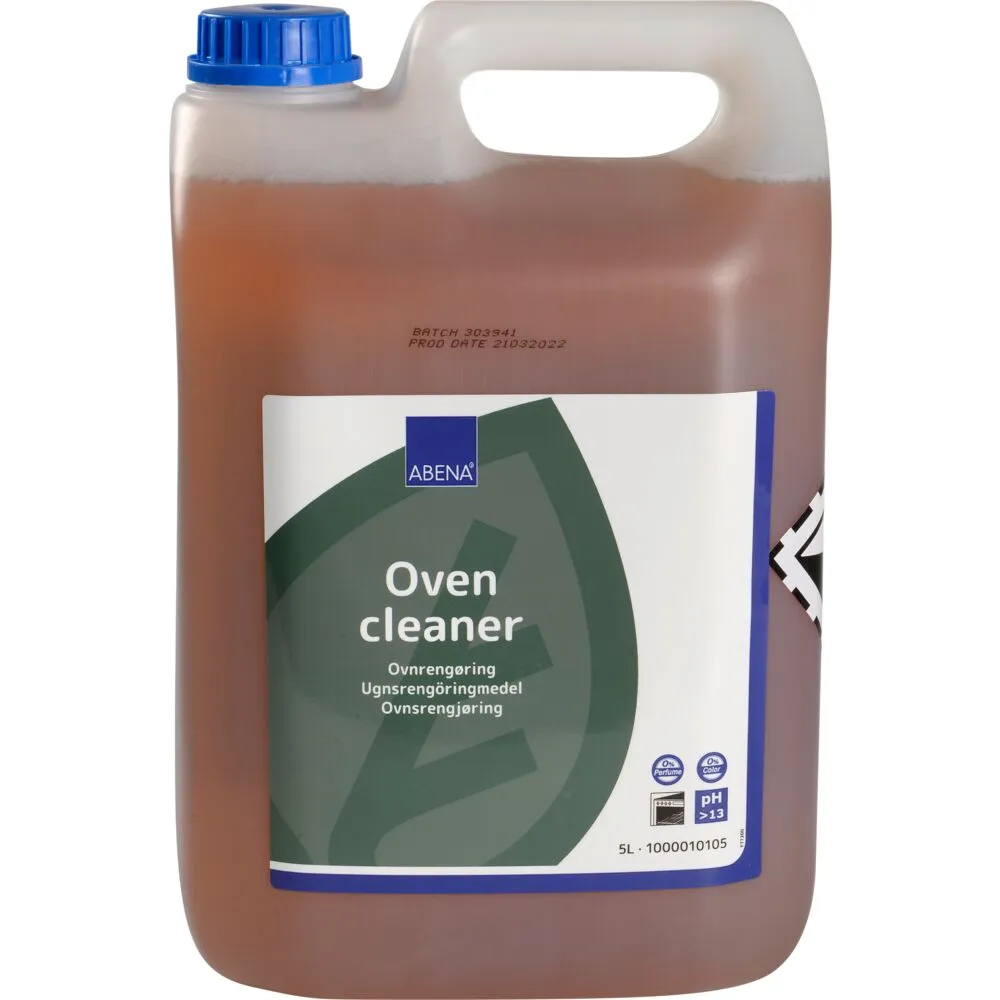 Ovn- og grillrengøring, ABENA, 5 l, uden farve og parfume (2 stk/krt)