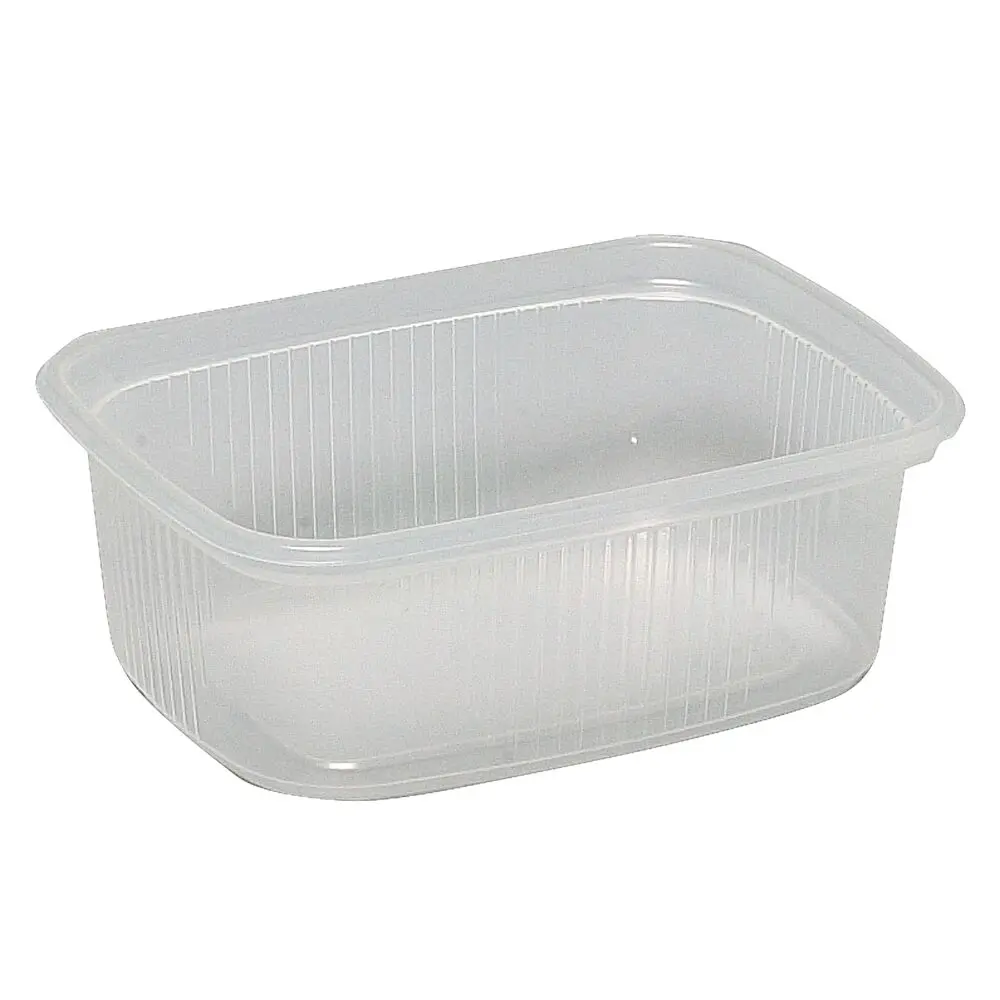 Plastbakke, 10,8x8,1x4,5cm, 200 ml, klar, PP (1000 stk/krt)