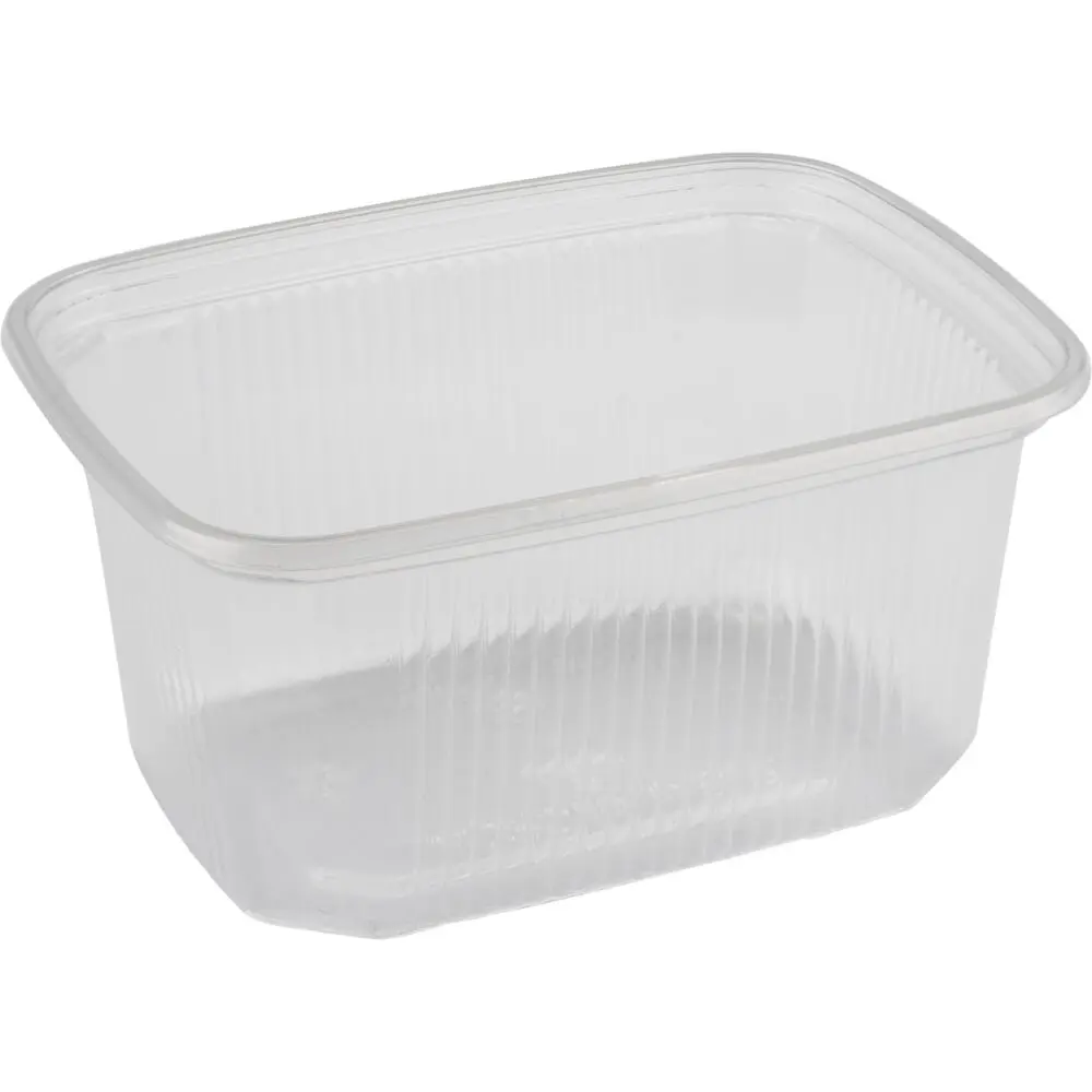 Plastbakke, 10,8x8,1x5,3cm, 250 ml, klar, PP (1000 stk/krt)