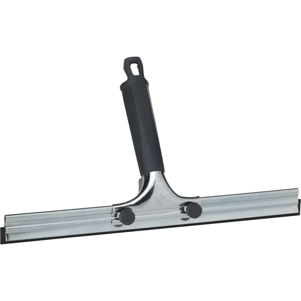 [973701] Vinduesskraber, Vikan, 35x19,5x3,5cm, grå, galvaniseret stål/PP/gummi, 35 cm (1 stk)