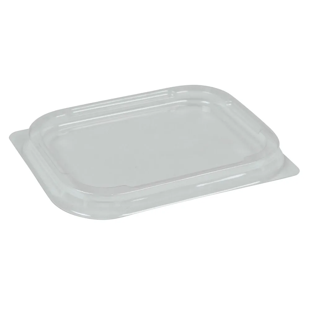 Låg, 11,3x8,8x1cm, klar, APET, snap-on (990 stk/krt)