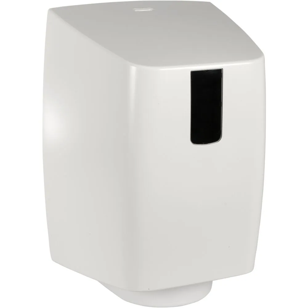 Dispenser, Classic Recycled, Midi, 23x24x38cm, hvid, plast, håndklæderulle centertræk (1 stk/krt)