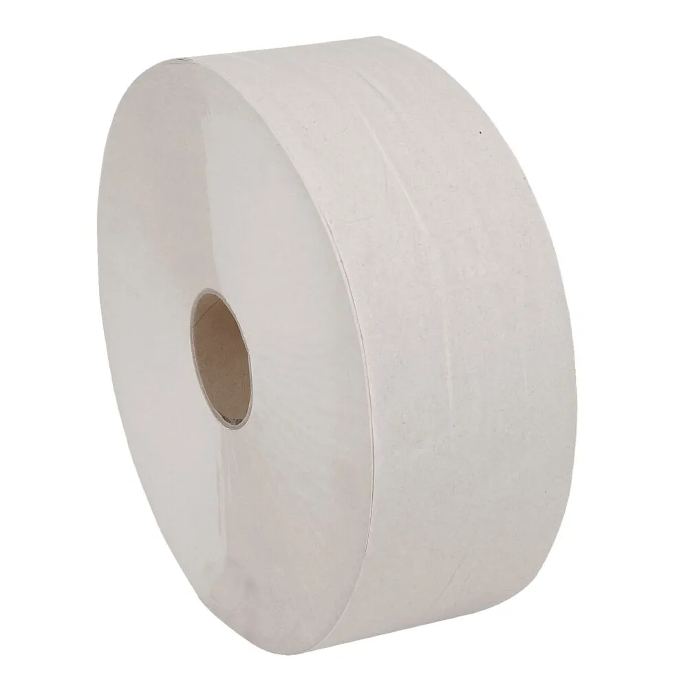 Jumborulle, Tork T1 Universal, 1-lags, Midi, 480m x 9,4cm, Ø26cm, ubleget, genanvendt papir (6 rl/krt)