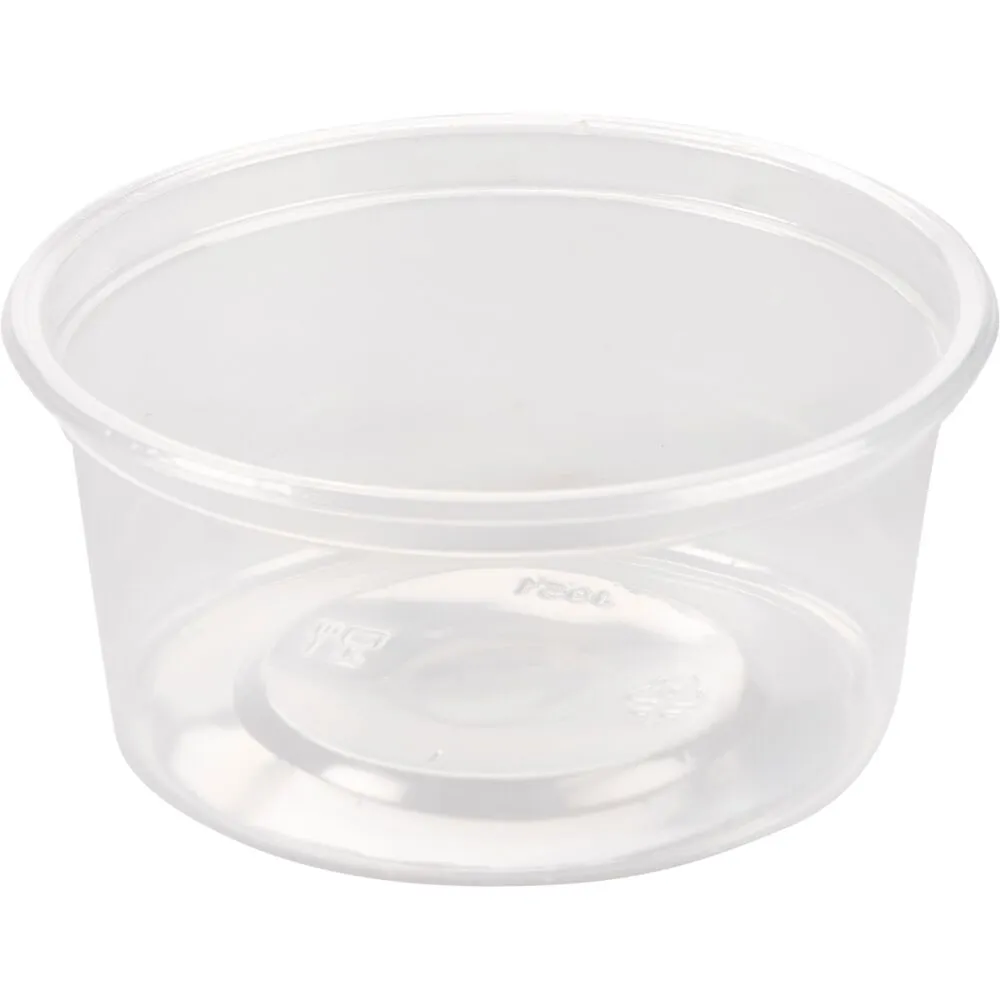 Portionsbæger, 4,5cm, Ø9,5cm, 200 ml, klar, PP (1000 stk/krt)