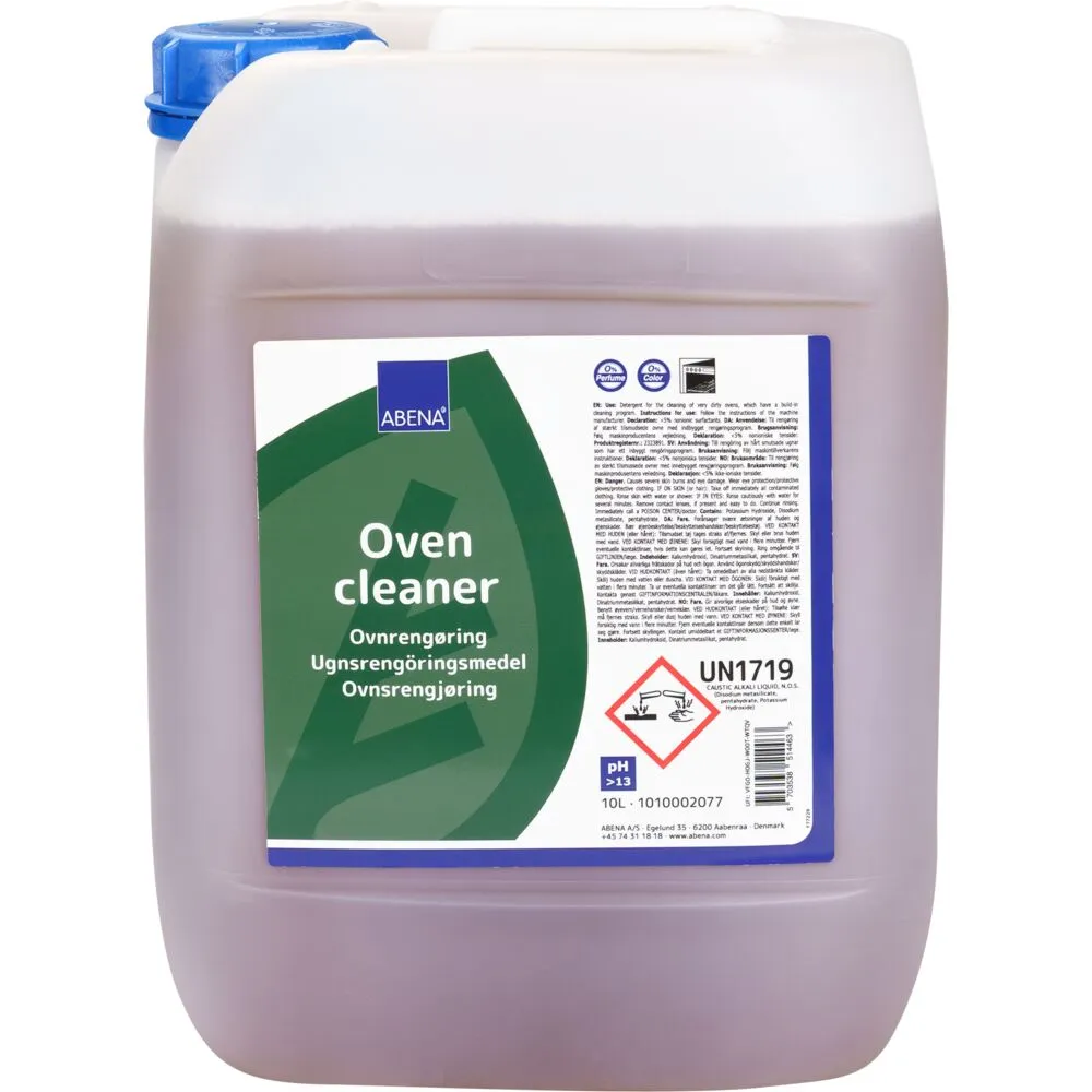 Ovn- og grillrengøring, ABENA, 10 l, uden farve og parfume (1 stk/krt)