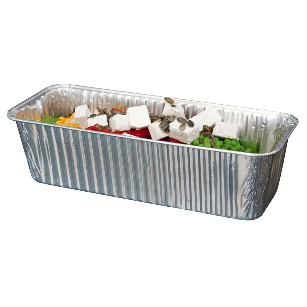 Alu-form, 30,3x11,8x8,3cm, 2200 ml, aluminium, rektangulær (160 stk/krt)