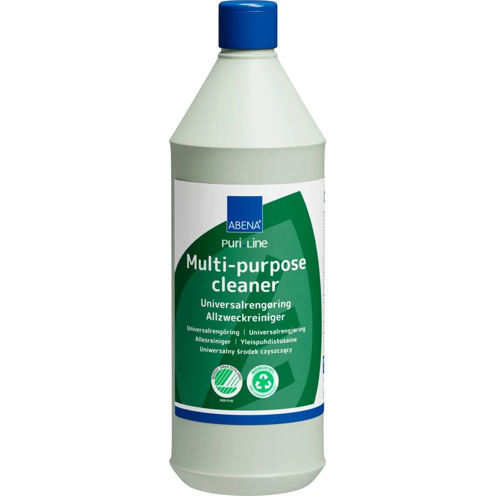 Universalrengøring, ABENA Puri-Line, 1 l, med farve og parfume (1 stk)