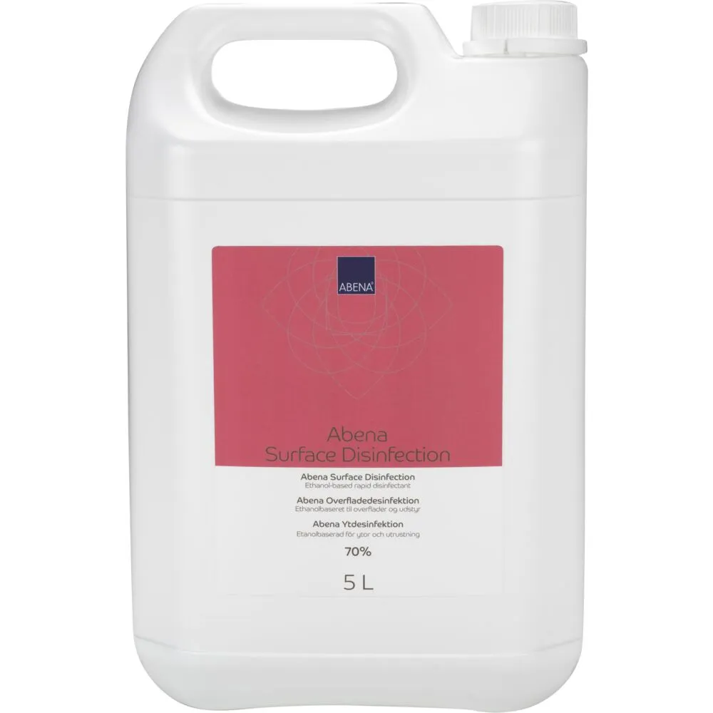 Overfladedesinfektion, ABENA, 5000 ml, 70% ethanol (1 stk)