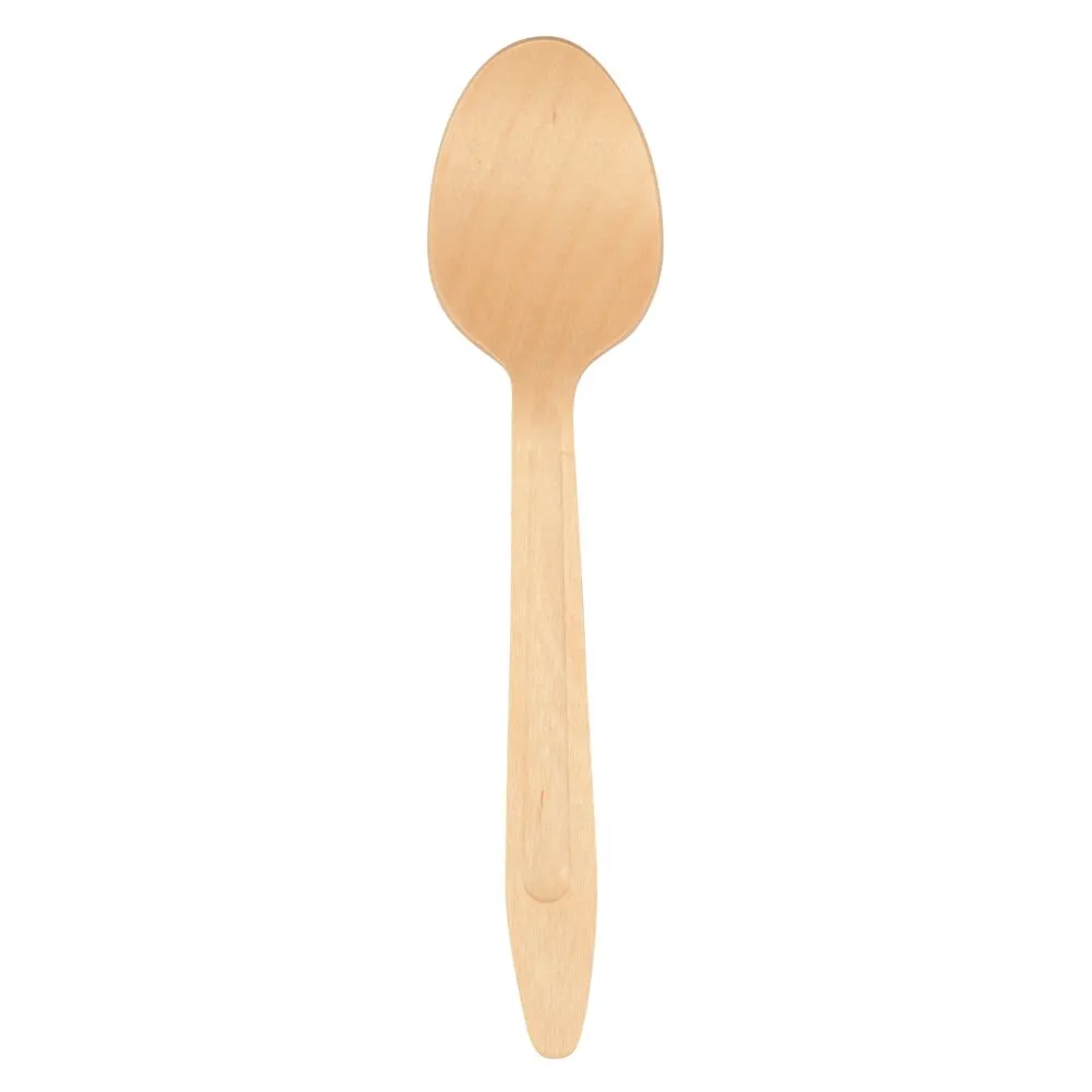 Ske, 16cm, brun, birketræ (2000 stk/krt)