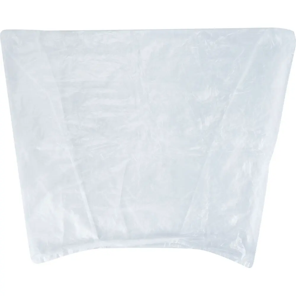 Foringspose, klar, HDPE/virgin, 610/200x620mm, 1/2GN (400 stk/krt)
