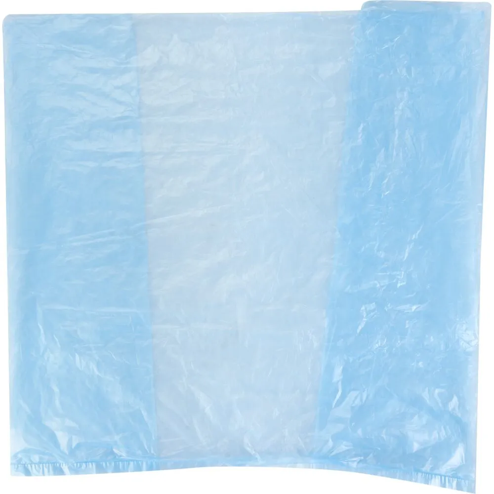 [1000026373] Foringspose, blå, HDPE/virgin, 610/200x620mm, 1/2GN (400 stk/krt)