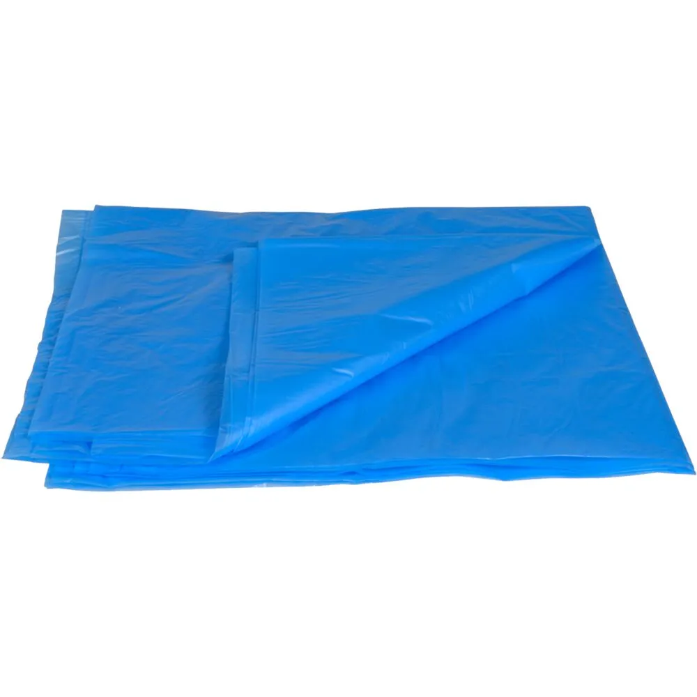 [1010001638] Foringspose, 40 l, blå, HDPE/virgin, 630/200x630mm, 1/2GN (250 stk/krt)