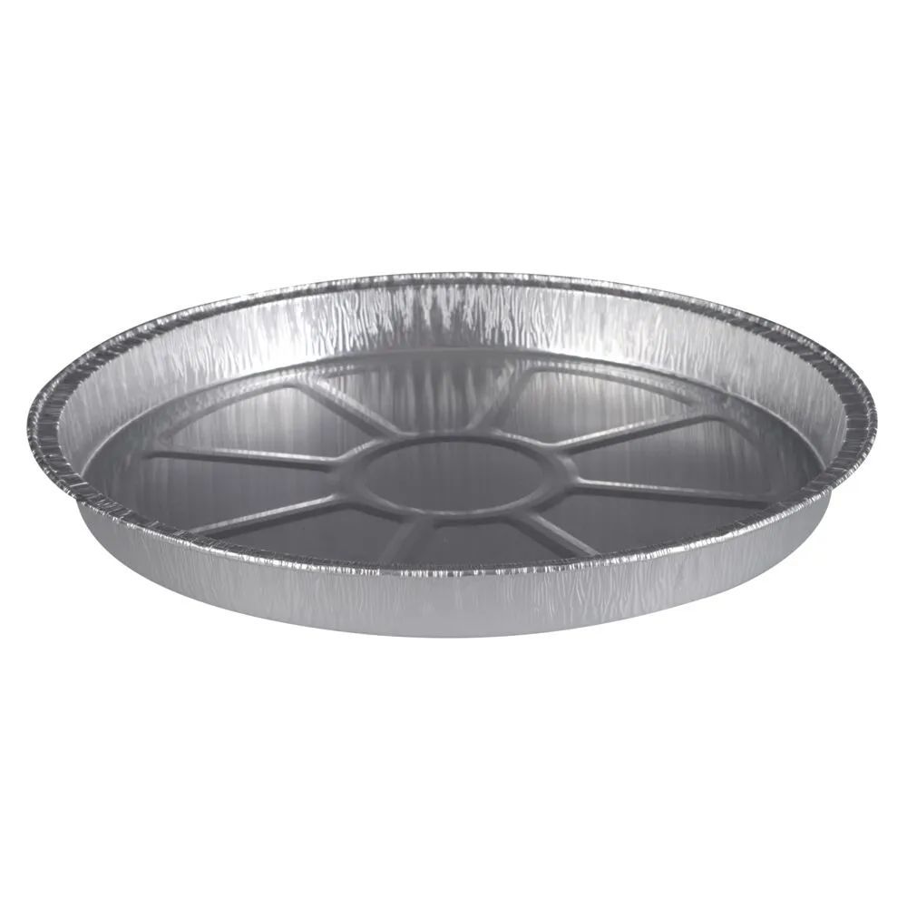Alu-form, 2,3cm, Ø24,7cm, 700 ml, sølv, aluminium, rund (550 stk/krt)