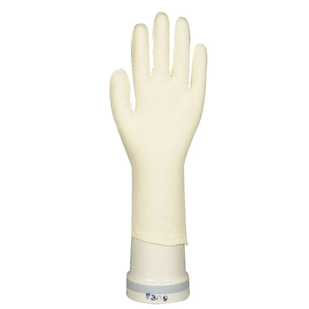 [435406] Tekstil handske, 10, nature, bomuld/polyester, interlock (600 par/krt)