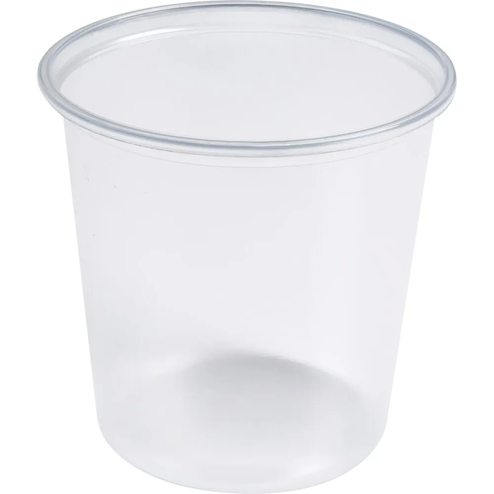 Bæger, 10,2cm, Ø10,1cm, 500 ml, klar, PP (1000 stk/krt)