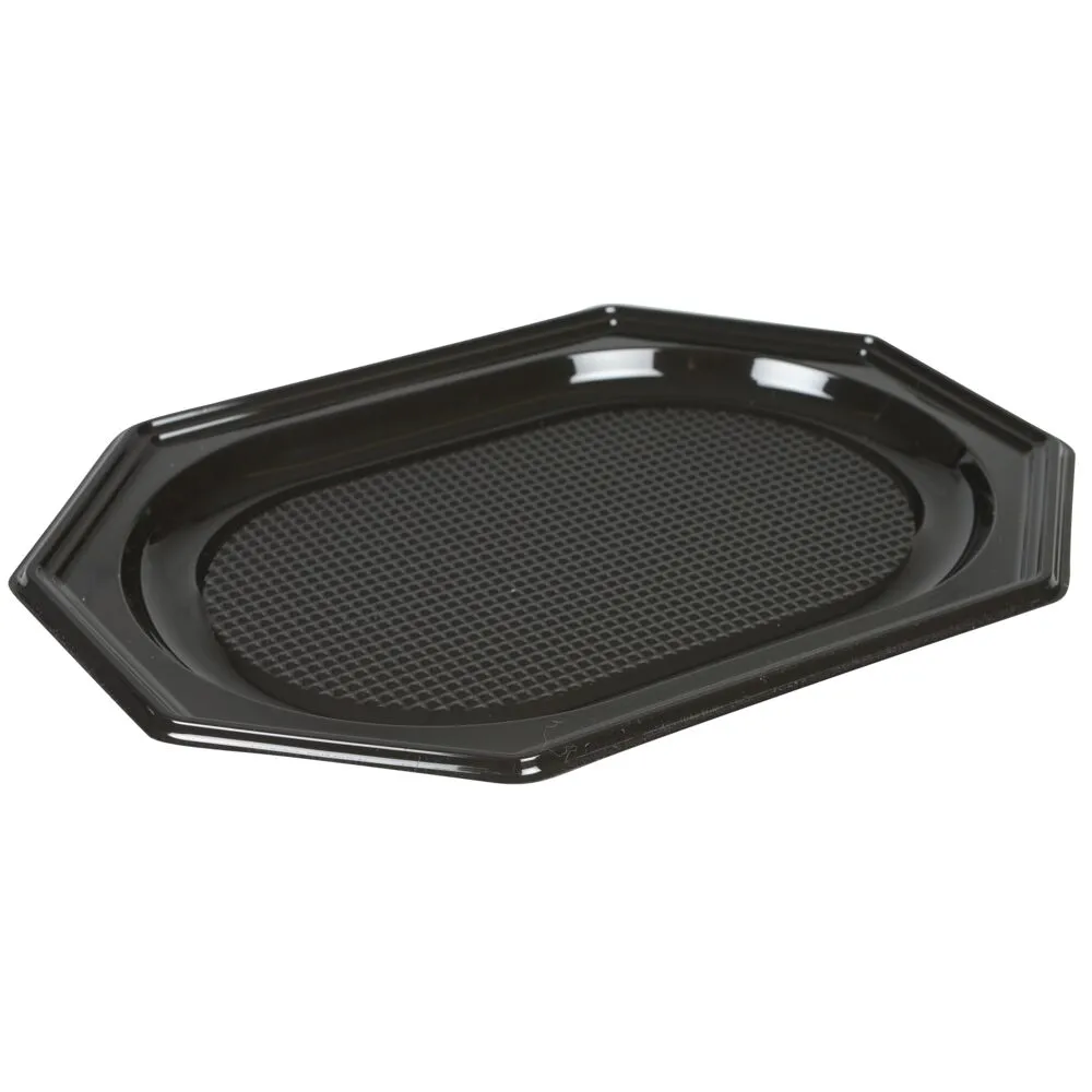 Serveringsfad, 35x24,7x2cm, sort, RPET, lille (200 stk/krt)