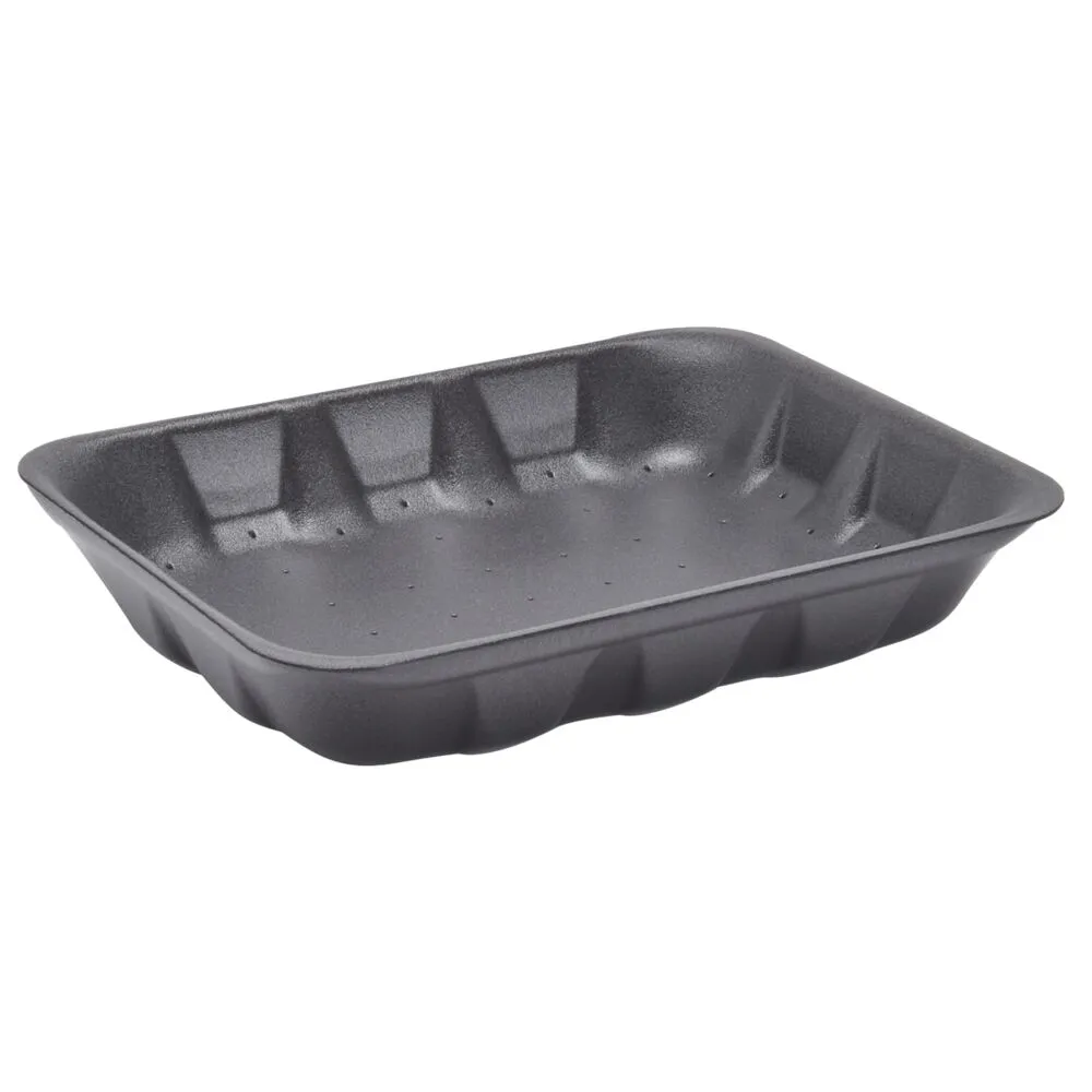 Termobakke, 22,5x17,5x4cm, sort, XPS (2400 stk/pl)