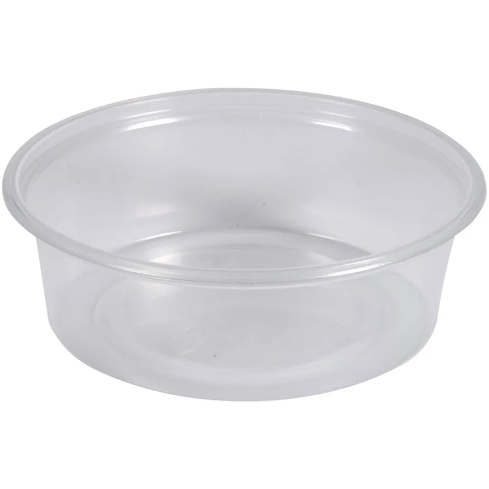 Dressingbæger, 2,4cm, Ø7cm, 50 ml, klar, PP (1000 stk/krt)