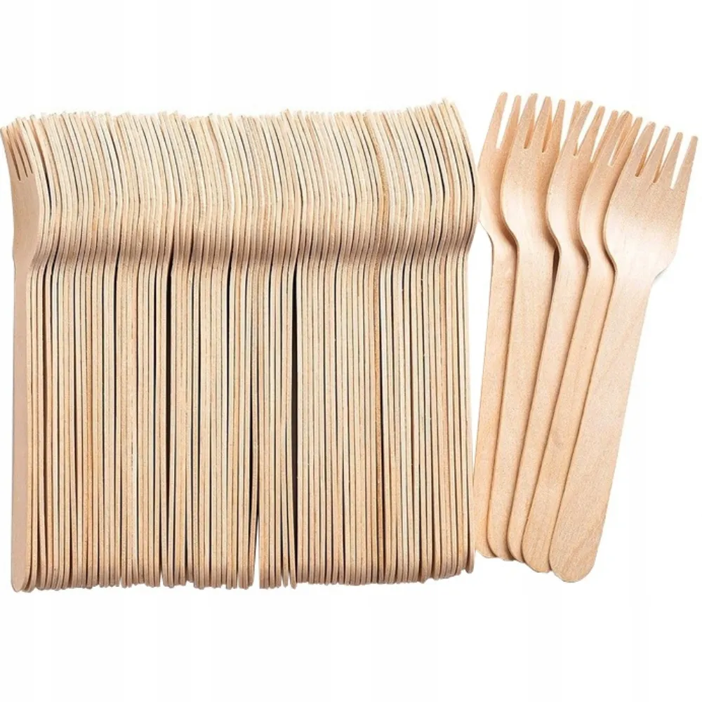 [539608] Gaffel, 16cm, brun, birketræ (2000 stk)