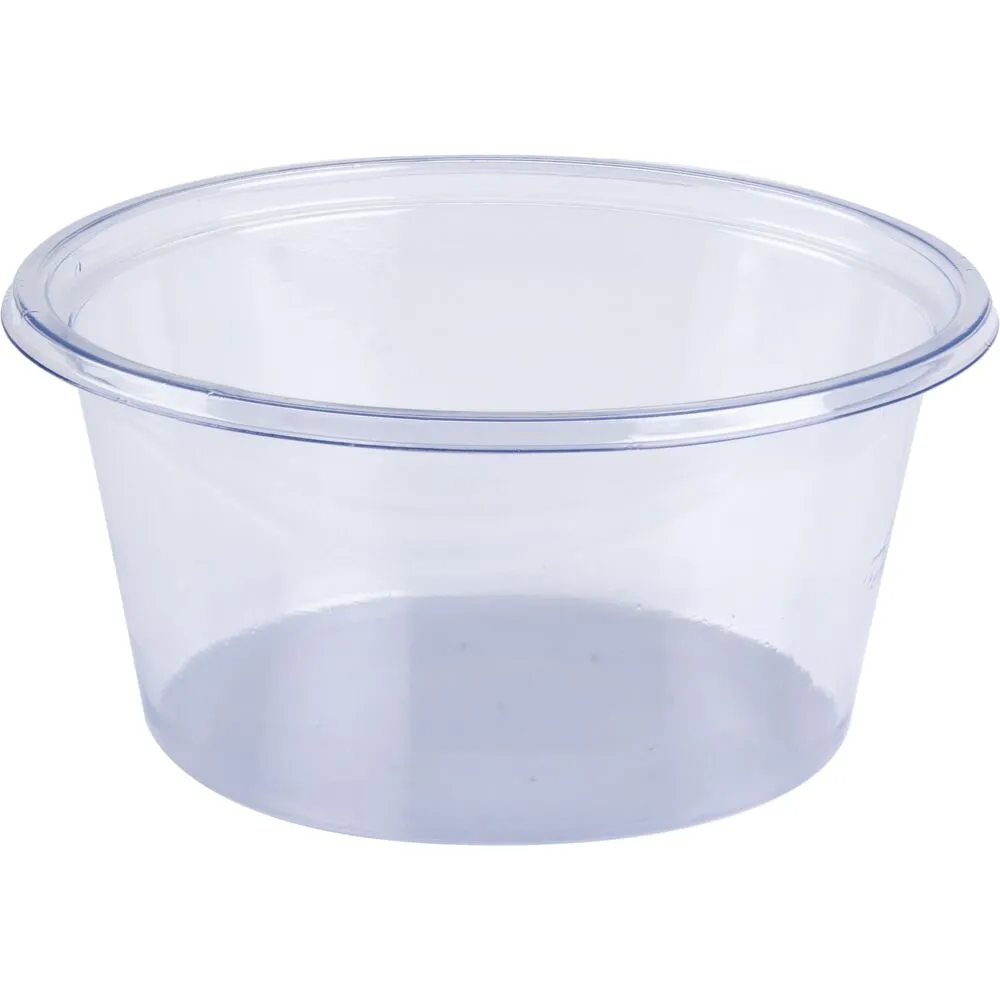Portionsbæger, 3,5cm, Ø7,5cm, 100 ml, klar, RPET