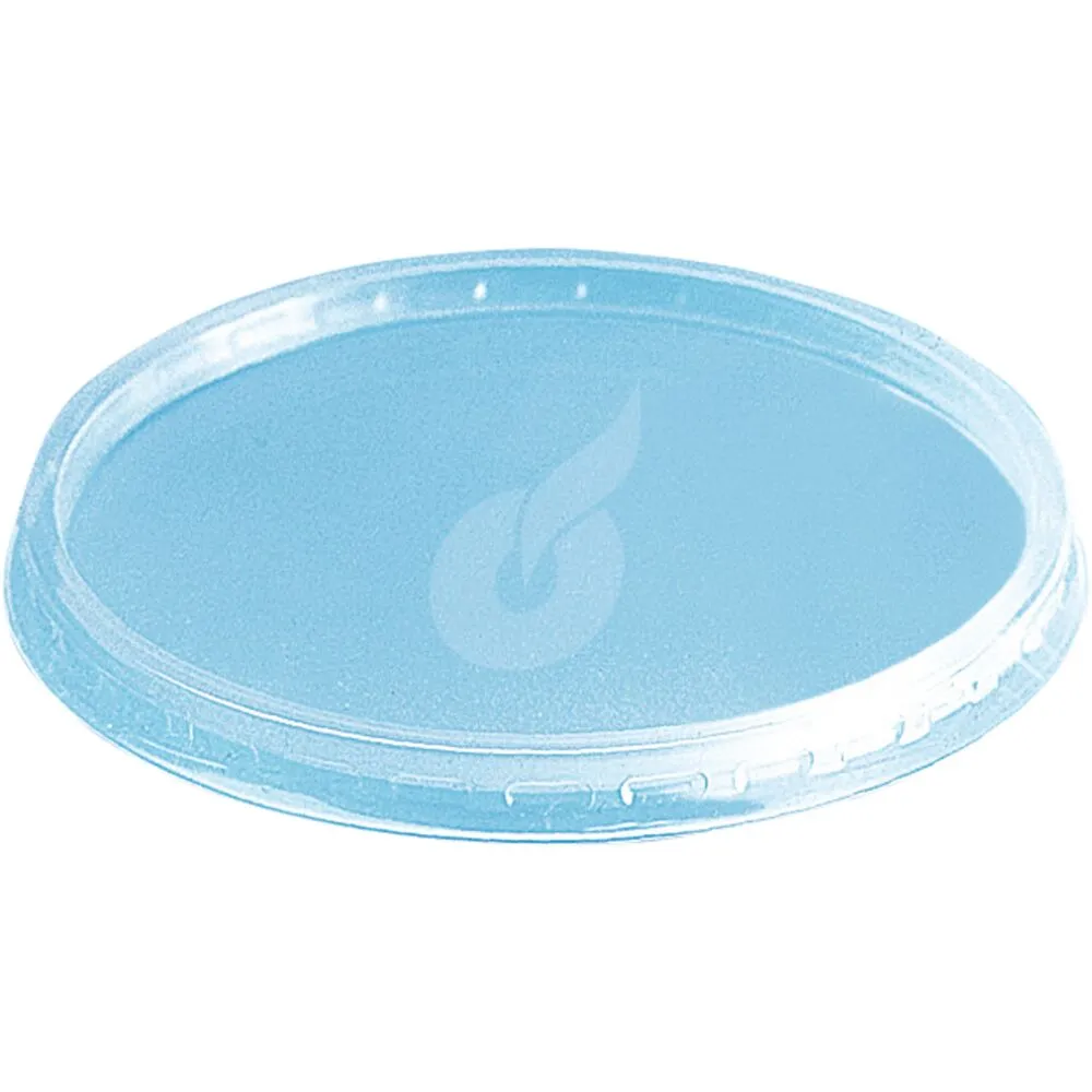 Låg, Ø10,1cm, klar, PP, til bæger (1000 stk/krt)