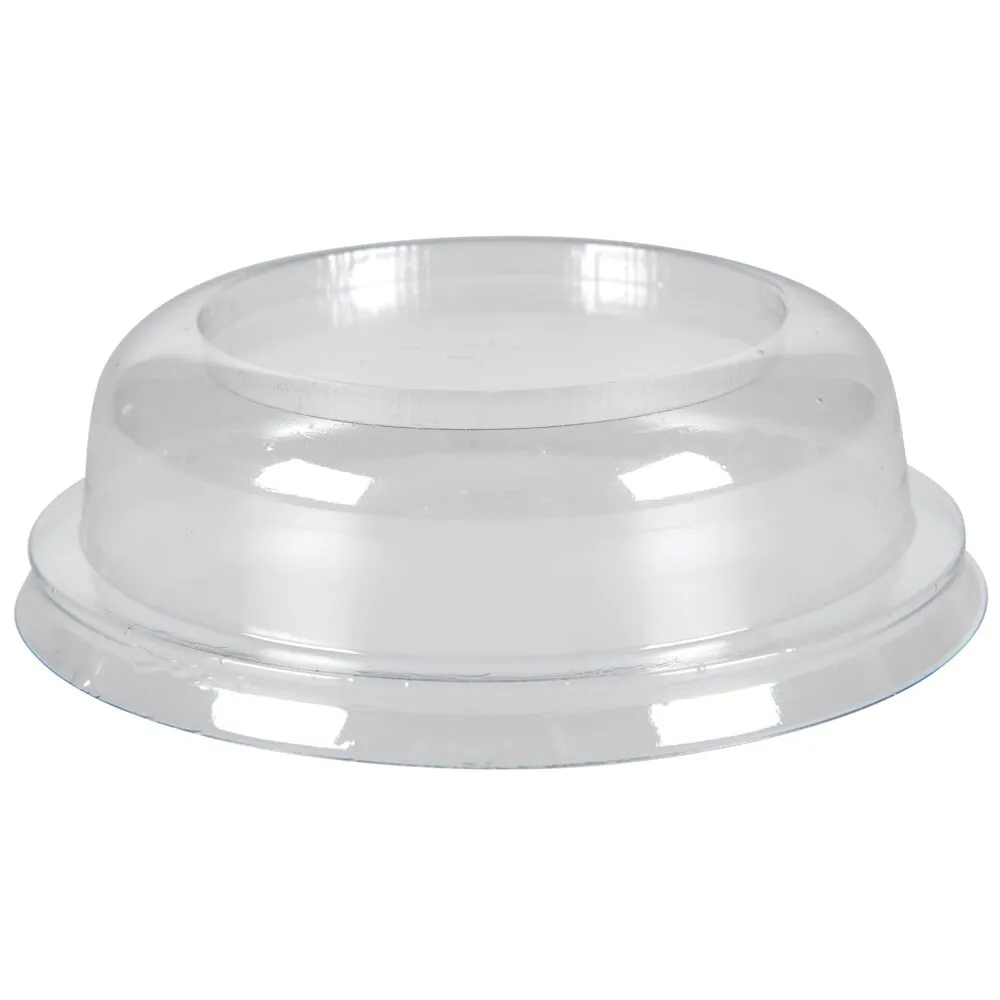 Låg, 3cm, Ø10cm, klar, PET, til dessertbæger (600 stk/krt)