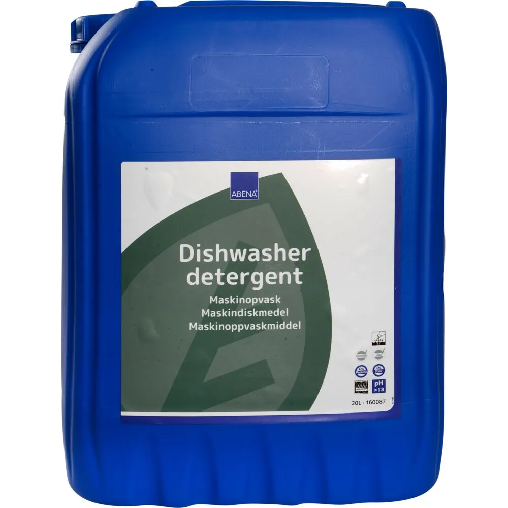 [16008703] Maskinopvask, ABENA, 20 l, alusikker, med klor (1 stk/krt)