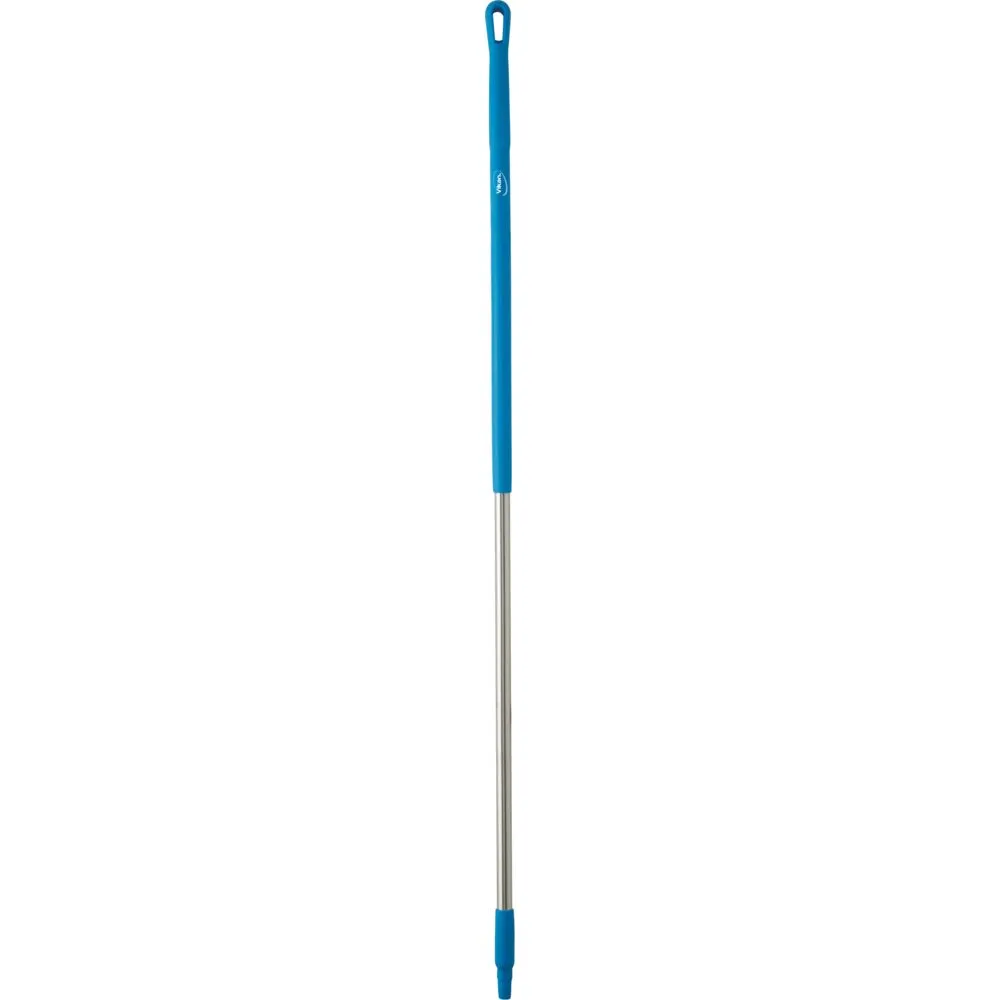 Skaft med gevind, Vikan, 151cm, Ø3,1cm, blå, PP/rustfrit stål (1 stk)